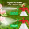 imageVIVOSUN 27oz Pump Sprayer Handheld Garden Water Sprayer Bottle with Adjustable Brass Nozzle for Spraying Plants Flowers Weeds and Cleaning GreenRed