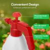 imageVIVOSUN 27oz Pump Sprayer Handheld Garden Water Sprayer Bottle with Adjustable Brass Nozzle for Spraying Plants Flowers Weeds and Cleaning GreenRed