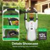 imageVIVOSUN 32 Gallon Lawn and Garden Wheeled Pump Compression Sprayer with Pressure Relief Valve LaborSaving Wheel Design
