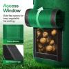 imageVIVOSUN 5Pack 10 Gallon Potato Grow Bags for Growing Potatoes Fabric Potato Pots with Handle and Rollup Window Potato Growing Containers Potato Planter Potato Planter for Growing Potatoes BlackGreen