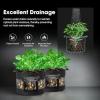 imageVIVOSUN 5Pack 7 Gallon Visible Potato Grow Bags Thick Fabric Potato Pots with 360 Visibility ampamp Harvest Window Potato Growing Containers Potato Planter Potato Planter for Growing Potatoes Black3