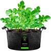 imageVIVOSUN 1 Pack 100 Gallon Grow Bag Fabric Pot with Handles for Vegtables and Plants100 Gallon