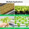 imageVIVOSUN 1 Inch Rockwool Cubes Grow Cubes for Hydroponics Cuttings Cloning Plant Propagation Seed Startling 2 Sheets 100 Plugs1200 Plugs