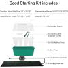 imageVIVOSUN 12Pack Seed Starter Trays 144Cell Seed Starter Kit with Humidity Dome Flat Reusable Plant Germination Trays with Drain Hole Green Propagation Tray for Planting Seeds6Pack 72Cell