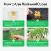 imageVIVOSUN 16quot Rockwool Cubes 112 Plugs Stonewool Starter Grow Cubes for Cuttings Cloning Plant Propagation Seed Starting Hydroponic Grow Media for Vigorous Plant Growth 4 Sheets of 112 Plugs1628 Plugs