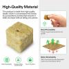 imageVIVOSUN 16quot Rockwool Cubes 112 Plugs Stonewool Starter Grow Cubes for Cuttings Cloning Plant Propagation Seed Starting Hydroponic Grow Media for Vigorous Plant Growth 4 Sheets of 112 Plugs16112 Plugs