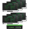 imageVIVOSUN 4Pack 10quot x 2075quot Durable Waterproof Seedling Heat Mat UL ampamp METCertified Warm Hydroponic Heating Pad for Germination Indoor Gardening Greenhouse10 x 2075  6 Pack
