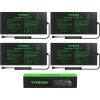 imageVIVOSUN 4Pack 10quot x 2075quot Durable Waterproof Seedling Heat Mat UL ampamp METCertified Warm Hydroponic Heating Pad for Germination Indoor Gardening Greenhouse10 x 2075  4 Pack