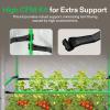 imageVIVOSUN P105 120quot60quot80quot PRO Grow Tent with Thick 1 inch Poles Strengthened High Reflective Mylar Oxford Fabric Extra Hanging Bars ampamp High CFM Kit for Hydroponics Indoor Plant for VSFD65002120x60x80