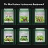 imageVIVOSUN Small Grow Tent for Aerogarden Hydroponics Growing System 20x14x21 Highly Reflective Mylar Indoor Grow Tent with Sealed Bottom Design Ventilation Window and Cable Hole Port