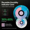 imageVIVOSUN 62 RH TwoWay Humidity Control Packs Size 8 g 10 Packs Each for Storing 1 oz Moisture Balancer with RH Indicator Card for Food Storage4g  10pcs