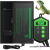 imageVIVOSUN Reptile Heating Pad 6x8 Inch with Thermostat Combo Under Tank Terrarium Heating Mat for Turtles Lizards Frogs and Other Reptiles8x18 Inch with Thermostat
