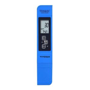 imageVIVOSUN TDS Tester 3in1 TDS EC ampamp Temperature Meter Ultrahigh Accuracy Digital Water Quality TDS Tester BlueBlue