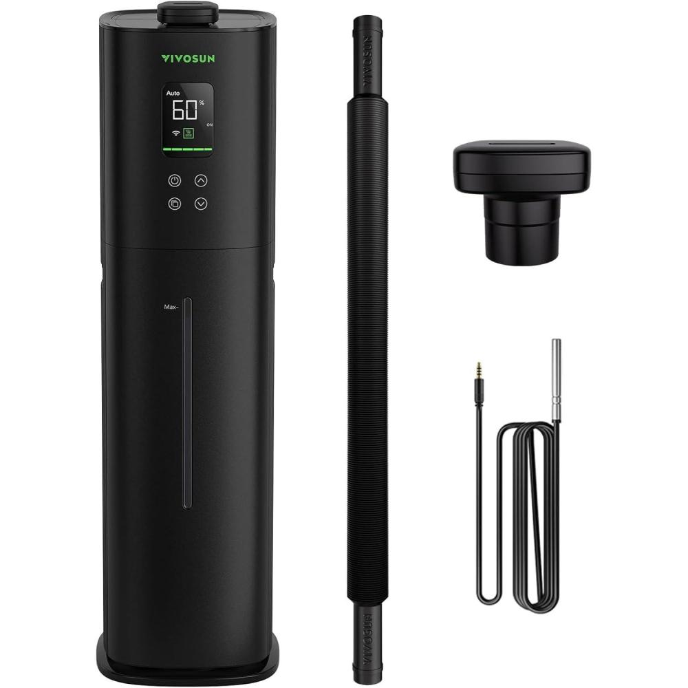 imageVIVOSUN AeroStream H05 Intelligent WiFi Humidifier 132 Gal  5 L Humidifier with Temp ampamp Humidity Probe Smart Remote Control Designed for Growers9 L
