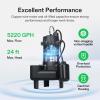imageVIVOSUN 1 HP Submersible SewageEffluent Pump 5220 GPH Cast Iron Sump Pump with Automatic Adjustable Float Switch ampamp 2 NPT discharge Perfect for Sewage System Septic Tank Basement