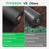 imageVIVOSUN Premium Weed Barrier Landscape Fabric Heavy Duty 3ftx250ft 5oz DoubleLayered Weed Control Mat with High Permeability Commercial Ground Cover Easy Set up ampamp Superior Weed Control3100FT