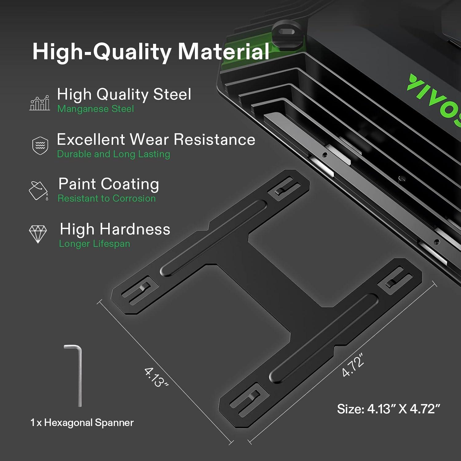 imageVIVOSUN AeroLight Expandable Hbar Spacing Adjustable HBracket for Multiple Lights Connection