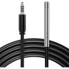 imageVIVOSUN Temperature ampamp Humidity Sensor Probe Waterproof Stainless Steel Environmental Monitoring Probe for GrowHub Controller E42E42A AeroLab THB1THB1S 12ft