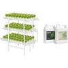 imageVIVOSUN Hydroponics Growing System 108 Plant Sites and Nutrients Base A ampamp B Bundle