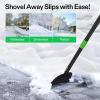 imageVIVOSUN 535quot Garden Shovel Adjustable Flat Shovel Multifunctional Shovel Heavy Duty Steel Floor Scraper with Long Handle Garden Tools for Weeding Digging Lawn Edging Ice Removal