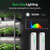 imageVIVOSUN T5 Grow Lights for Indoor Plants 5000K Full Spectrum 48W8 X 6W 1FT LED Plant Light Strip for Seed Starting Greenhouse Hydroponics SGS Compatible Linkable 8Pack1FT4 Pack