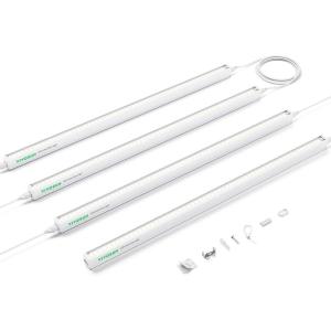 imageVIVOSUN T5 Grow Lights for Indoor Plants 5000K Full Spectrum 48W8 X 6W 1FT LED Plant Light Strip for Seed Starting Greenhouse Hydroponics SGS Compatible Linkable 8Pack2FT4 Pack