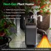 imageVIVOSUN AeroFlux Smart Grow Tent Heater with Thermostat 700W PTC Heating Compact ampamp Portable with VPD APP Control ampamp Overheat Protection Included Extension Hose for Grow Tents Rooms Greenhouses