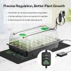 imageVIVOSUN 1Pack 40Cell Seed Starter Trays with 1 Set of LED Lights and 10quotx2075quot Seedling Heat Mat and 02 Gallon Handheld Garden Pump Sprayer 27 oz Gallon Lawn ampamp Garden Pressure Water Spray