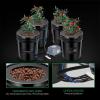 imageVIVOSUN DWC Hydroponics Grow System with Top Drip Kit and Professional Automatic Drip Irrigation Kits 15W Output All in One Professional Grow Kit Includes Pump Timer and Regulator 8 Pots Garden P