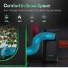 imageVIVOSUN AeroLush C08 Smart Air Conditioner 8000BTU 4in1 Function with Temperature ampamp Humidity Sensor Probe Smart Remote Control Designed for Growing Environments