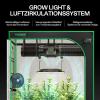 imageVIVOSUN AeroLight A150 Tunable Spectrum LED Grow Light 150W with Integrated Circulation Fan ampamp Growhub Controller E42A Compatible with App ampamp E25 4 x 2 Ft Coverage