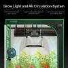 imageVIVOSUN AeroLight A200 Tunable Spectrum LED Grow Light 200W with Integrated Circulation Fan ampamp Growhub Controller E42A Compatible with App ampamp E25 3 x 3 Ft Coverage