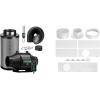image:imageVIVOSUN Smart Air Filtration T4 Kit 4 and Window Duct Kit Portable AC Window Seal Kit Fit with 46 Ducting amp 59 Hose for Sliding Window Adjustable AC Vent Kit for Duct Fans Air Conditioner