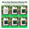 image:imageVIVOSUN Complete Nutrient System Starter Kit Plant Nutrient and Fertilizer Solution Hydroponics Growing System with Base A amp B Bloom Juice CalMag and Iron for Indoor Growers