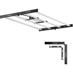 image:imageVIVOSUN LumaLight 500W LED Grow Light Full Spectrum Indoor Plant Light with Deep Canopy Penetration Smart Dimmable LED Bar Lamp for Vegetables Herbs Flowers 4x4ft Coverage GrowHub Compatible3x3 300W