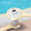 image:imageVIVOSUN Floating Pool Thermometer Set Wireless Pool Thermometer with Indoor Temperature Humidity Monitor IPX7 Waterproof for Swimming Pools Hot Tubs More Durable with Position for 4 AAA Batteries