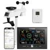 image:imageVIVOSUN 18in1 WiFi Weather Station with Outdoor Sensor CO2 Monitor Color Display Console IndoorOutdoor Weather Thermometer Weather Forecast Alarm Function Wind SpeedDirection Rain Gauge