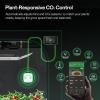 image:imageVIVOSUN 4in1 Sensor Temperature and Humidity Monitoring with CO and Light Detection CO Data VPD Tracking for Indoor Growing High Accuracy Compatible with GrowHub E42A4in1 Sensor