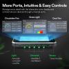 image:imageVIVOSUN 4in1 Sensor Temperature and Humidity Monitoring with CO and Light Detection CO Data VPD Tracking for Indoor Growing High Accuracy Compatible with GrowHub E42AGrowHub E42A