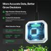 image:imageVIVOSUN 4in1 Sensor Temperature and Humidity Monitoring with CO and Light Detection CO Data VPD Tracking for Indoor Growing High Accuracy Compatible with GrowHub E42A4in1 Sensor