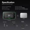 image:imageVIVOSUN 4in1 Sensor Temperature and Humidity Monitoring with CO and Light Detection CO Data VPD Tracking for Indoor Growing High Accuracy Compatible with GrowHub E42AGrowHub E42A