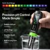image:imageVIVOSUN Aerolab Digital pH Meter Kit 001 High Accuracy Waterproof pH Tester Pen with Replaceable Probe LCD Display Auto Temperature Compensation Calibration Powder for Hydroponics Gardening