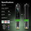 image:imageVIVOSUN Aerolab Digital pH Meter Kit 001 High Accuracy Waterproof pH Tester Pen with Replaceable Probe LCD Display Auto Temperature Compensation Calibration Powder for Hydroponics Gardening