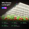 image:imageVIVOSUN LumaLight 320W LED Grow Light Full Spectrum Indoor Plant Light with Deep Canopy Penetration Smart Dimmable LED Bar Lamp for Vegetables Herbs Flowers 3x3ft Coverage GrowHub Compatible5x5 750W