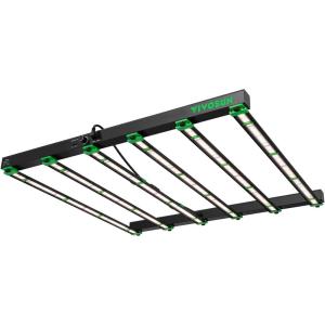 image:imageVIVOSUN LumaLight 320W LED Grow Light Full Spectrum Indoor Plant Light with Deep Canopy Penetration Smart Dimmable LED Bar Lamp for Vegetables Herbs Flowers 3x3ft Coverage GrowHub Compatible5x5 650W