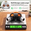 image:imageVIVOSUN Garden Hose Splitter 2 Way HeavyDuty Dual Water Hose Connector with Durable Metal Body Outdoor Faucet Adapter with Comfortable Rubberized Grip for Drip Irrigation Lawns