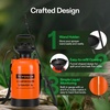 image:imageVIVOSUN Pump Sprayer 2 Gallon Pressurized Lawn amp Garden Water Spray Bottle with Adjustable Shoulder Strap Pressure Relief Valve for Spraying Plants Garden Watering and CleaningOrange