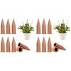 image:imageVIVOSUN 6Pack SelfWatering Spikes Hexagonal Terracotta Watering Stakes AutoWater Device Planter Insert for Indoor amp Outdoor Potted Plants6 Pack of 2