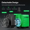 image:imageVIVOSUN 550GPH Submersible Pump2000LH 35W Ultra Quiet Water Pump with 82ft High Lift Fountain Pump with 65ft Power Cord 3 Nozzles for Fish Tank Pond Aquarium Statuary Hydroponics64550