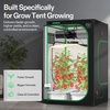 image:imageVIVOSUN FlexFeed DWC Hydroponic System Kit 4Gallon Deep Water Culture Grow Kit with Smart Controller AppControlled Water Temperature Monitoring Air Pump for Grow Tents 4Bucket